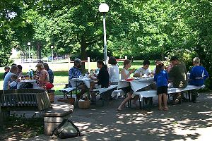 gemütliches Grillfest