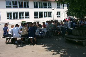 auf dem Schulhof