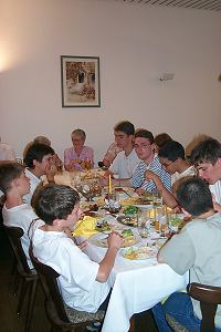 junge Fechter aus Bois-Colombes