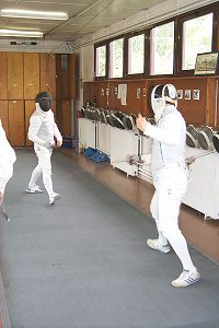 Benoit im Gefecht gegen Richy