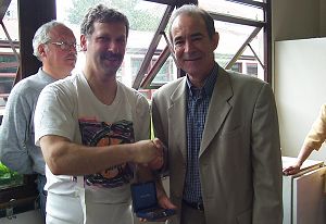 Überreichung der Ehrenmedaille