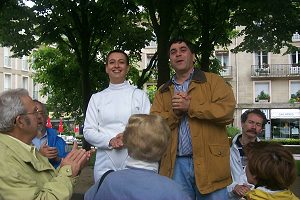 Jean-Noel gibt die Sieger bekannt