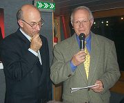 Herbert Steck bei seinem Rückblick