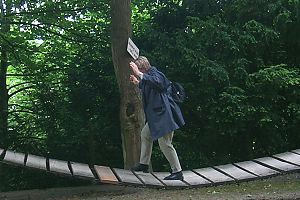 eine wackelige Angelegenheit