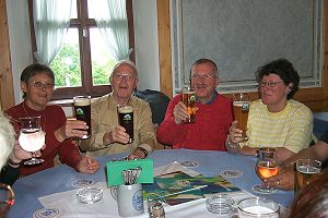 hier schmeckt das Bier