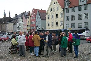 auf dem Marktplatz