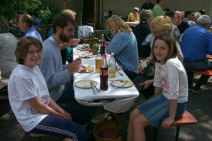 den jungen Fechtern gefällt es