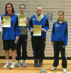 Die Neu-Ulmer Mannschaft kam auf Platz 4