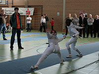 Rosa beim Finalgefecht