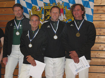  Falko Freier-Zschöttche, Fabio Cedrone, Markus Steck und Alexander Egner 