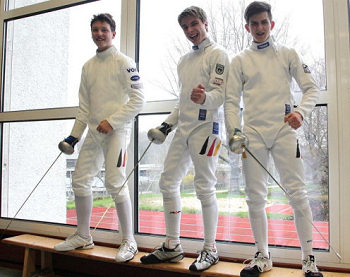 Rudger Seidel, Marc Sontheimer und David Stahl