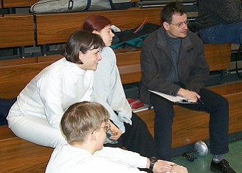 gespannte Aufmerksamkeit