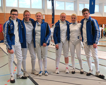 Jonathan Stahl, Annika Freier, Jessica Jahn, Julia Jahn, Jenny Schröder, David Stahl
