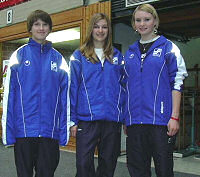 Rosa Hinzpeter, Lisa Debschütz und Jessica Jahn