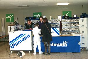 der Stand von der Firma Uhlmann