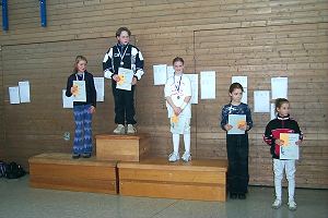 Siegerehrung Mädchen