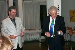 Überreichung des Floretts