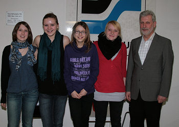 Die geehrten Fechterinnen