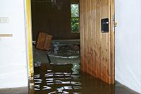 der Hallenboden hat sich gewölbt