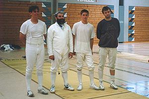 Alex, Reiner, Laurenz, Falko