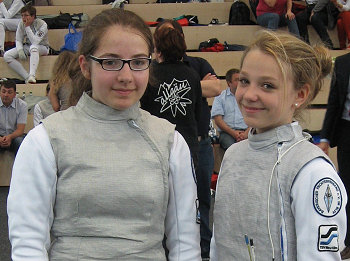 Jana Preuss  und Pauline Thalhofer