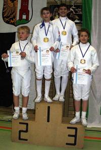 Markus, Manuel, Jonas, Malte