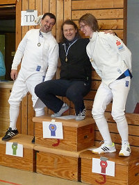 Falko Freier-Zschöttche gewinnt im Säbel