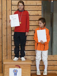 Franziska Geist holt die Goldmedaille