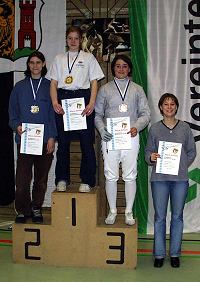 Siegerehrung Damendegen