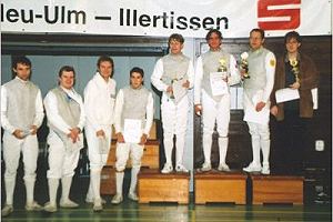 Siegerehrung Herrenflorett