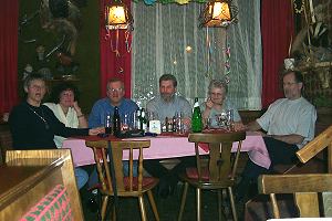 Sigi, Karin, Hans-Peter, Richy, Christa, Kurt