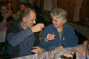 Kurt und Christa.. Prost!