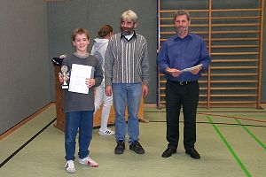 Vereinsmeister Jugend Martin Seitz