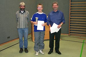 Vereinsmeister Stehphan Ott