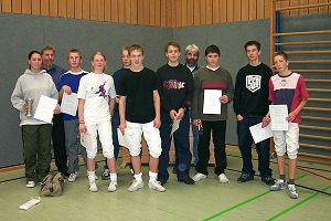 A-Jugend und Juniorengruppe